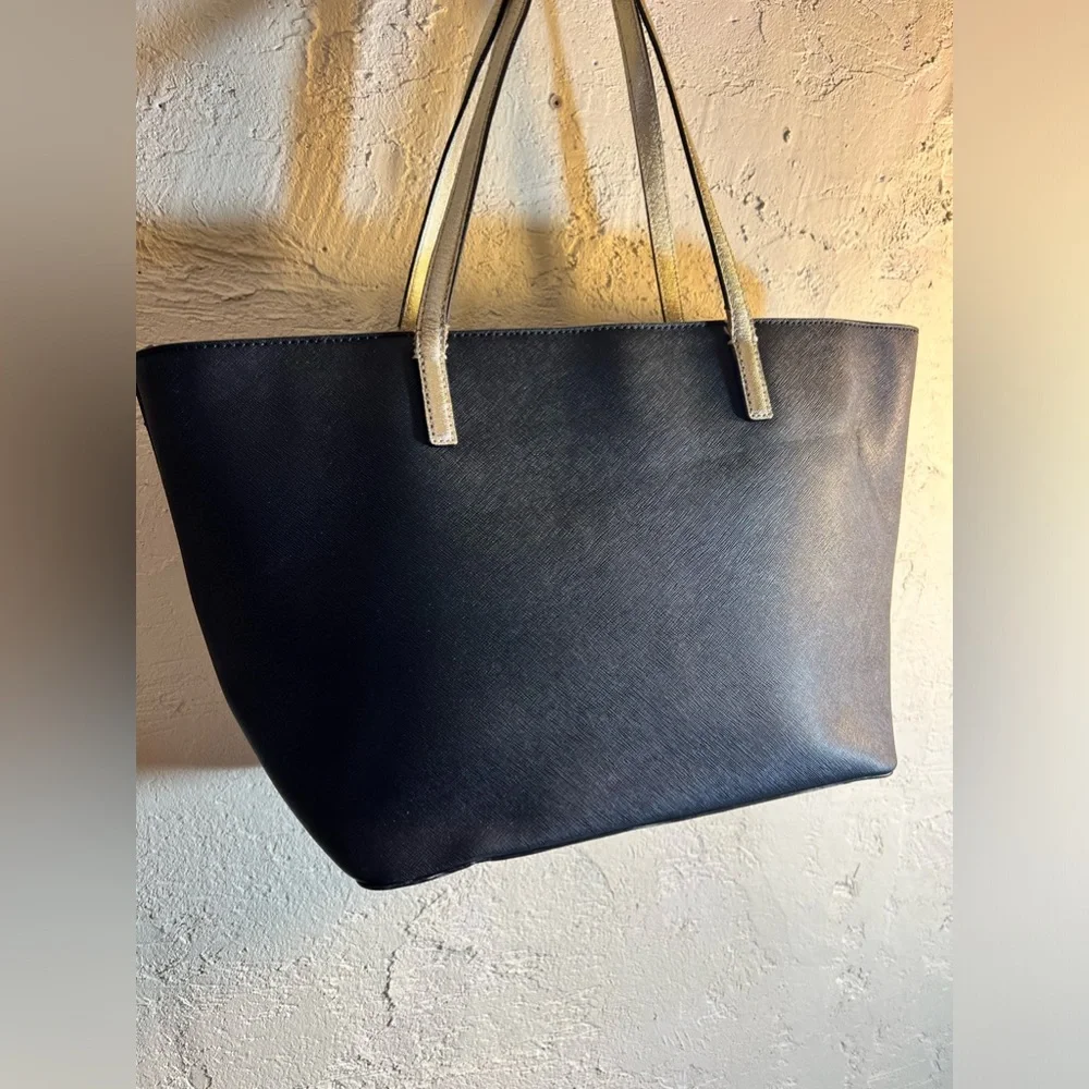 Kate Spade Black and Cream Tote Bag - GUC Rehab - See Callouts - Picture 8 of 16